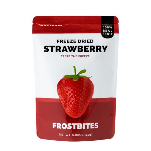 Home all natural freeze dried strawberries by frostbites