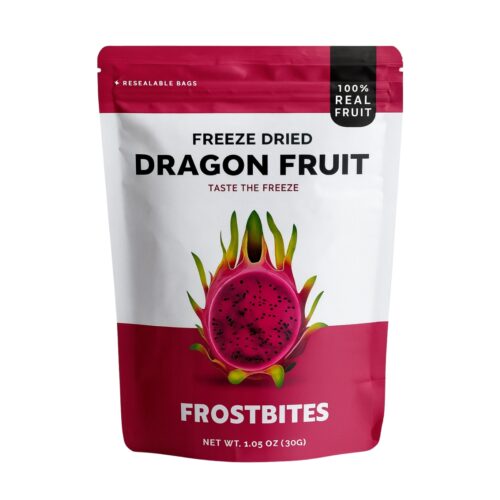 Home all natural freeze dried dragon fruit by frostbites